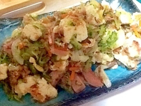 ゴーヤちゃんと野菜達のちゃんぷるー